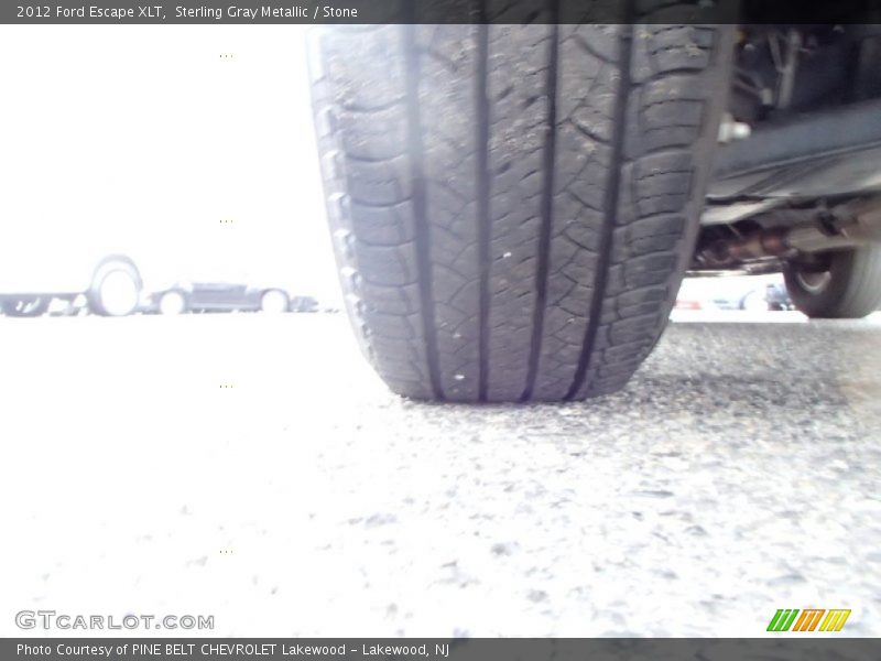 Sterling Gray Metallic / Stone 2012 Ford Escape XLT
