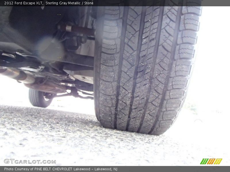 Sterling Gray Metallic / Stone 2012 Ford Escape XLT