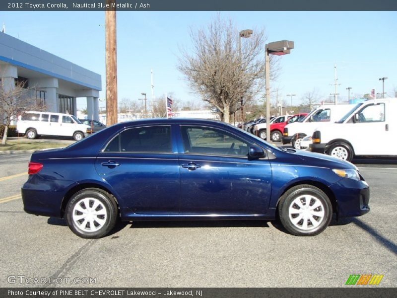 Nautical Blue Metallic / Ash 2012 Toyota Corolla
