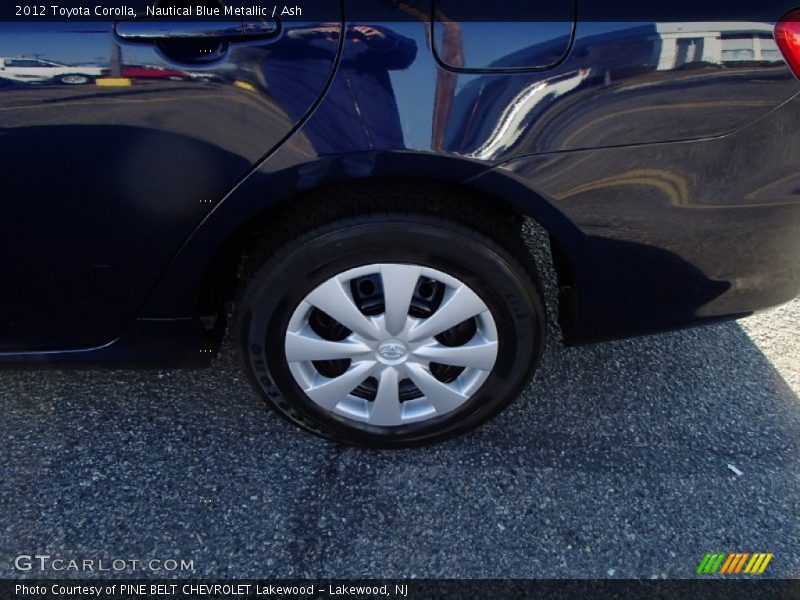 Nautical Blue Metallic / Ash 2012 Toyota Corolla