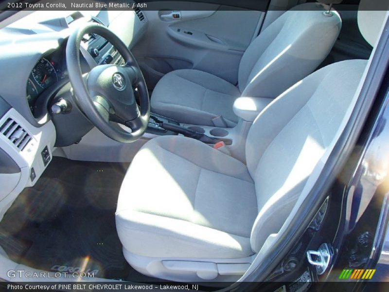 Nautical Blue Metallic / Ash 2012 Toyota Corolla