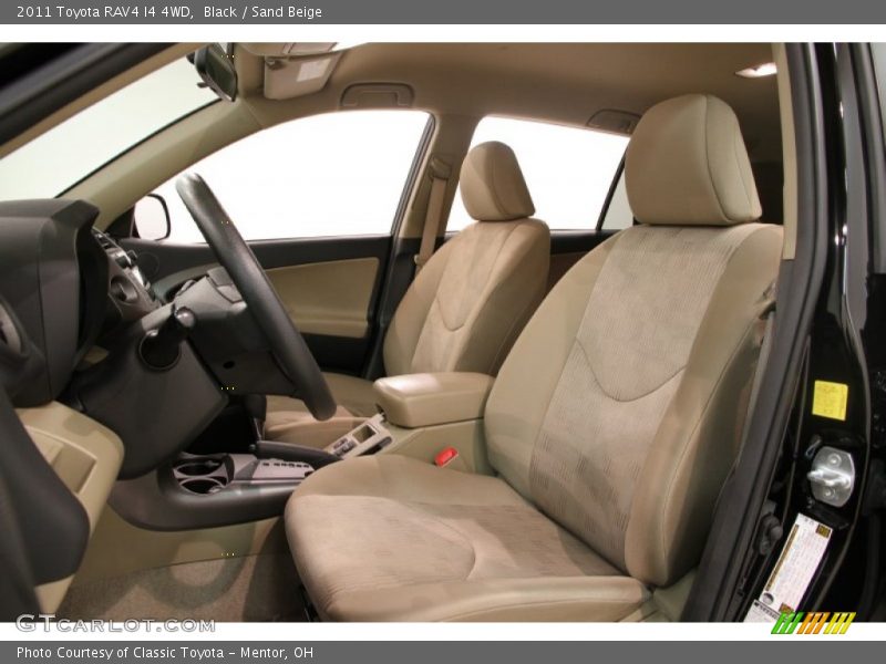 Black / Sand Beige 2011 Toyota RAV4 I4 4WD