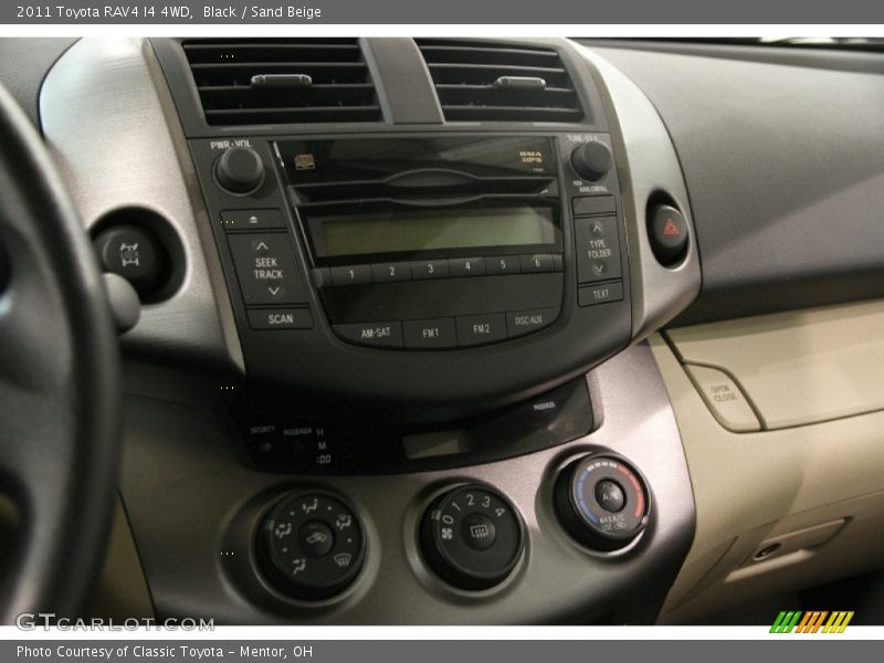 Black / Sand Beige 2011 Toyota RAV4 I4 4WD