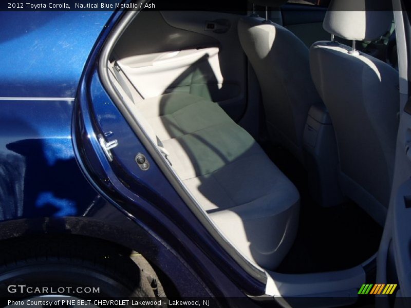 Nautical Blue Metallic / Ash 2012 Toyota Corolla