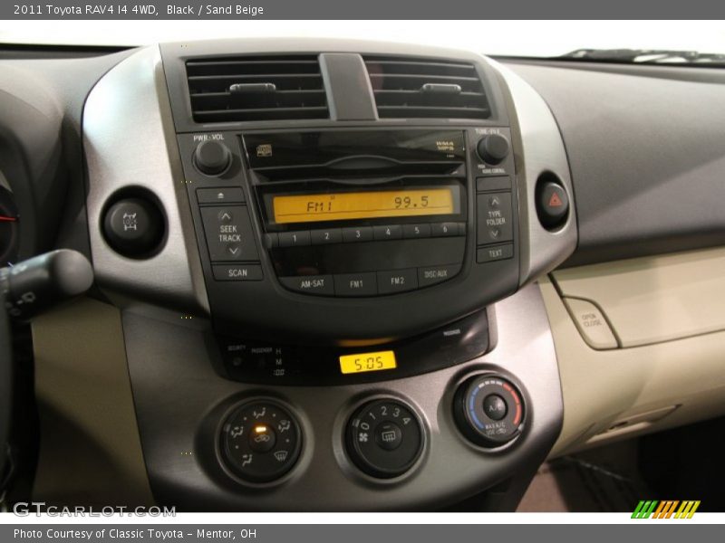 Black / Sand Beige 2011 Toyota RAV4 I4 4WD