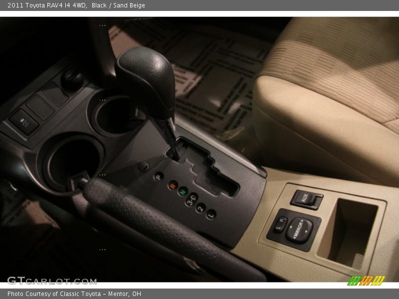 Black / Sand Beige 2011 Toyota RAV4 I4 4WD