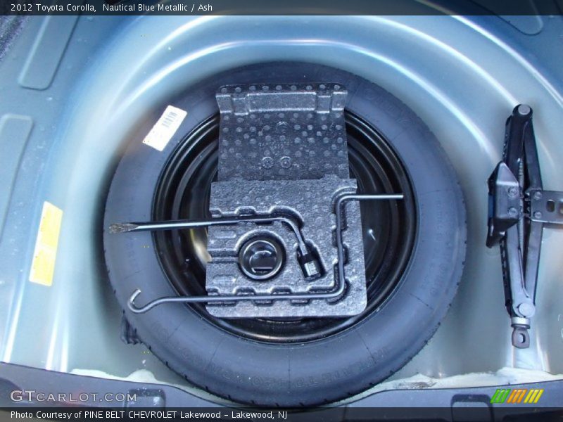 Nautical Blue Metallic / Ash 2012 Toyota Corolla