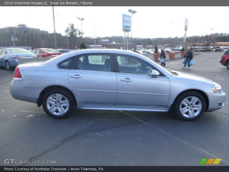 Silver Ice Metallic / Ebony 2010 Chevrolet Impala LS
