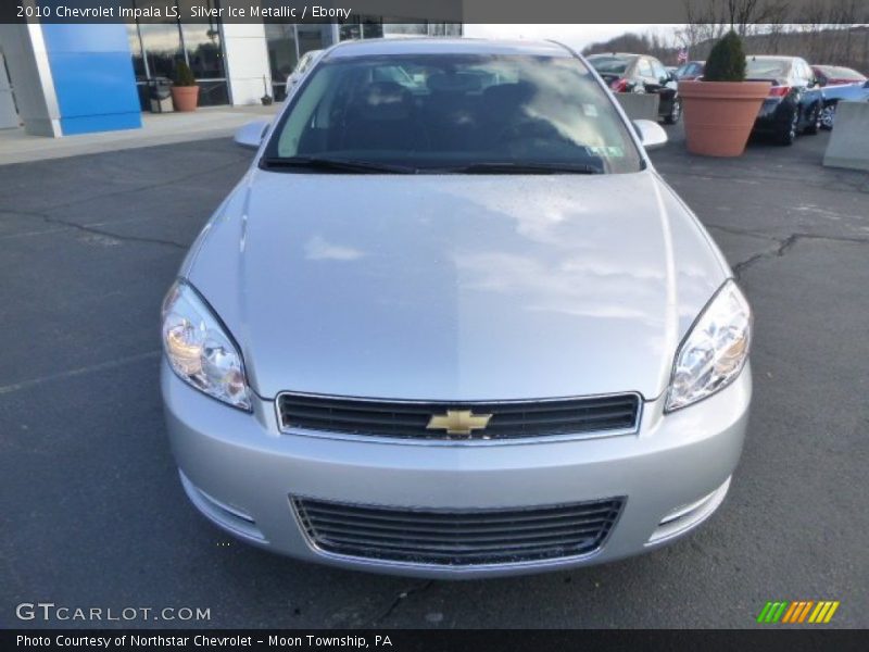 Silver Ice Metallic / Ebony 2010 Chevrolet Impala LS