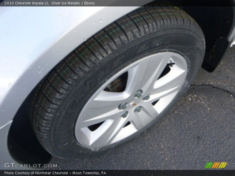 Silver Ice Metallic / Ebony 2010 Chevrolet Impala LS