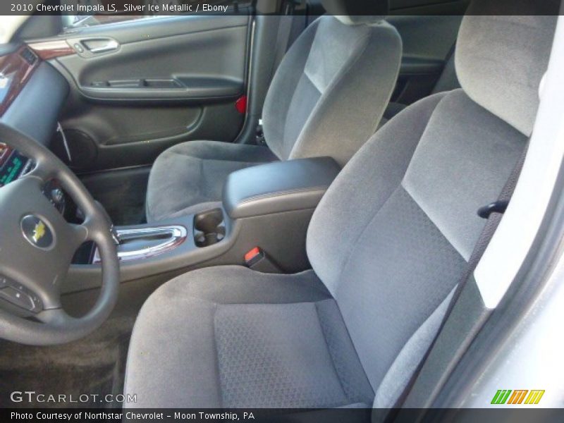 Silver Ice Metallic / Ebony 2010 Chevrolet Impala LS