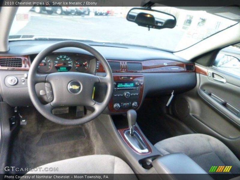 Silver Ice Metallic / Ebony 2010 Chevrolet Impala LS