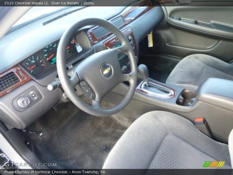 Silver Ice Metallic / Ebony 2010 Chevrolet Impala LS