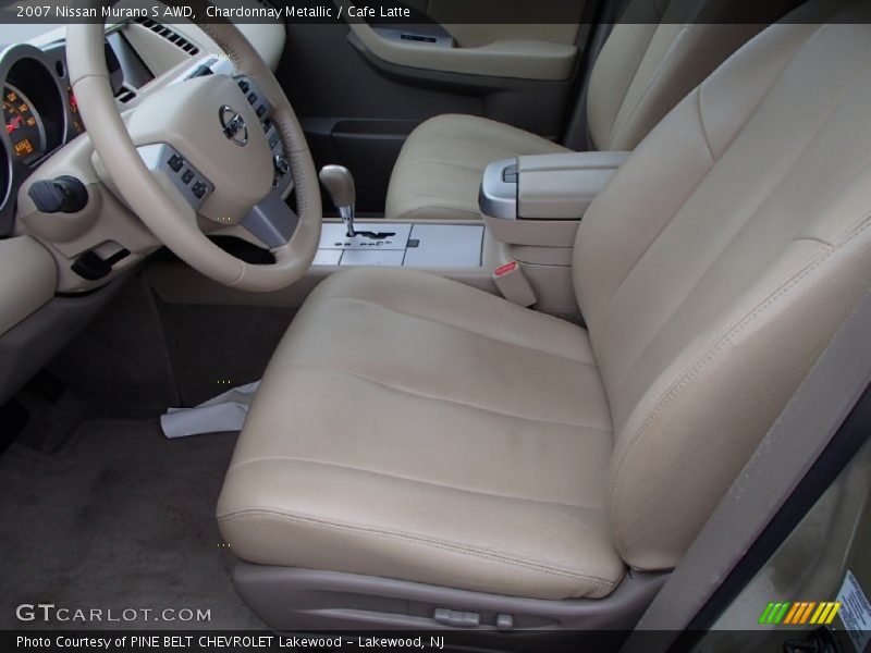 Front Seat of 2007 Murano S AWD