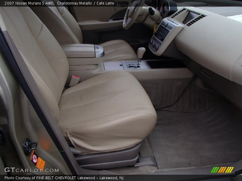 Front Seat of 2007 Murano S AWD