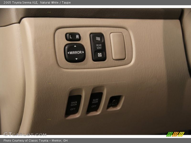 Natural White / Taupe 2005 Toyota Sienna XLE