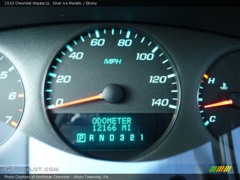 Silver Ice Metallic / Ebony 2010 Chevrolet Impala LS