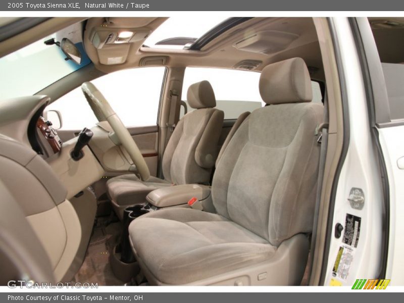 Natural White / Taupe 2005 Toyota Sienna XLE