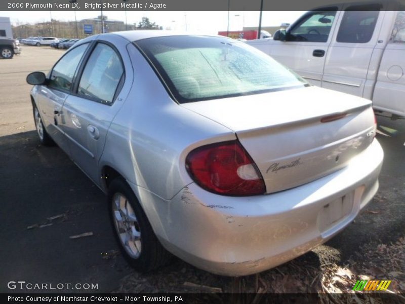 Bright Silver Metallic / Agate 2000 Plymouth Neon LX