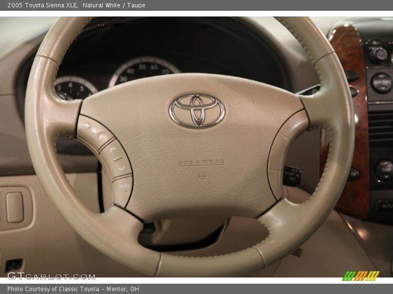 Natural White / Taupe 2005 Toyota Sienna XLE