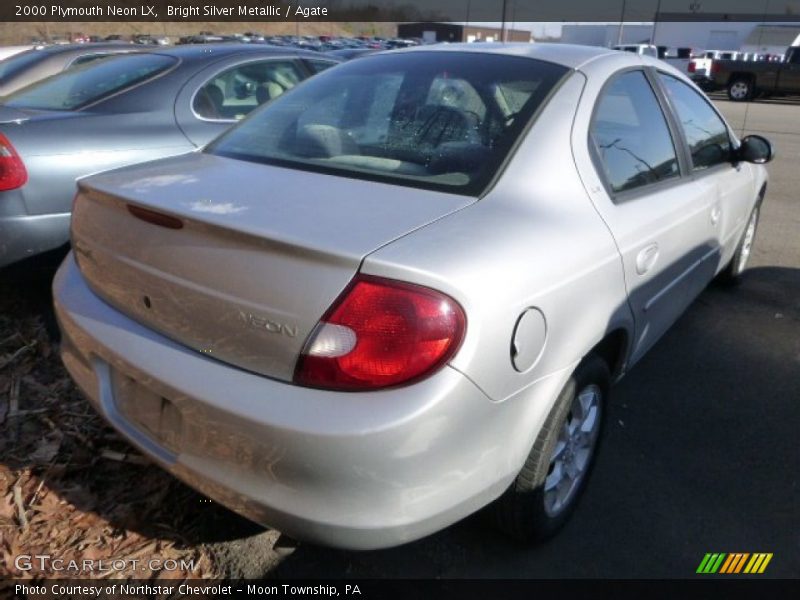 Bright Silver Metallic / Agate 2000 Plymouth Neon LX