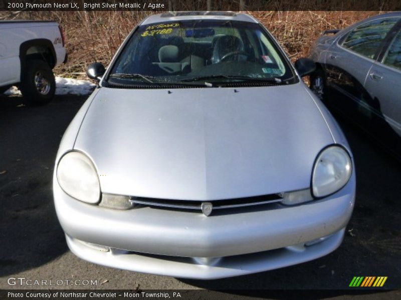 Bright Silver Metallic / Agate 2000 Plymouth Neon LX