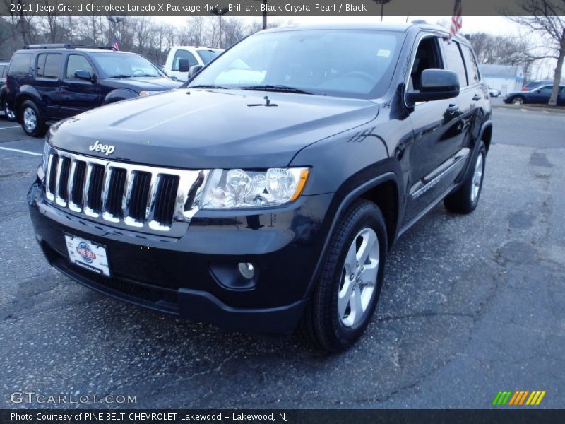Brilliant Black Crystal Pearl / Black 2011 Jeep Grand Cherokee Laredo X Package 4x4