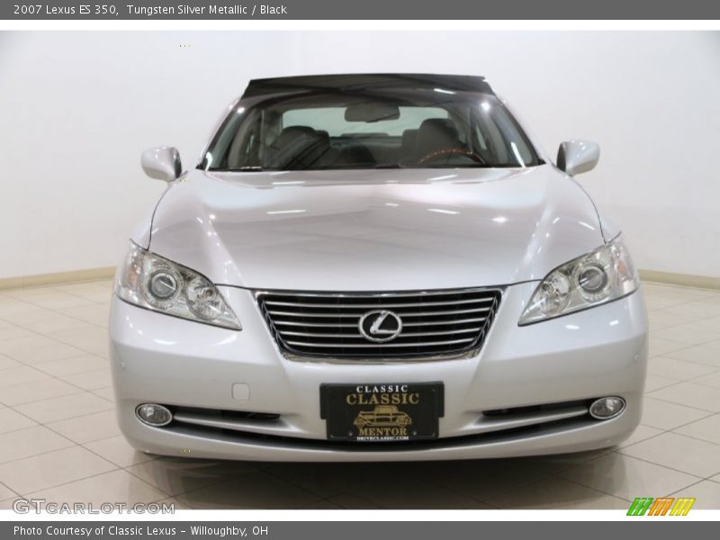 Tungsten Silver Metallic / Black 2007 Lexus ES 350