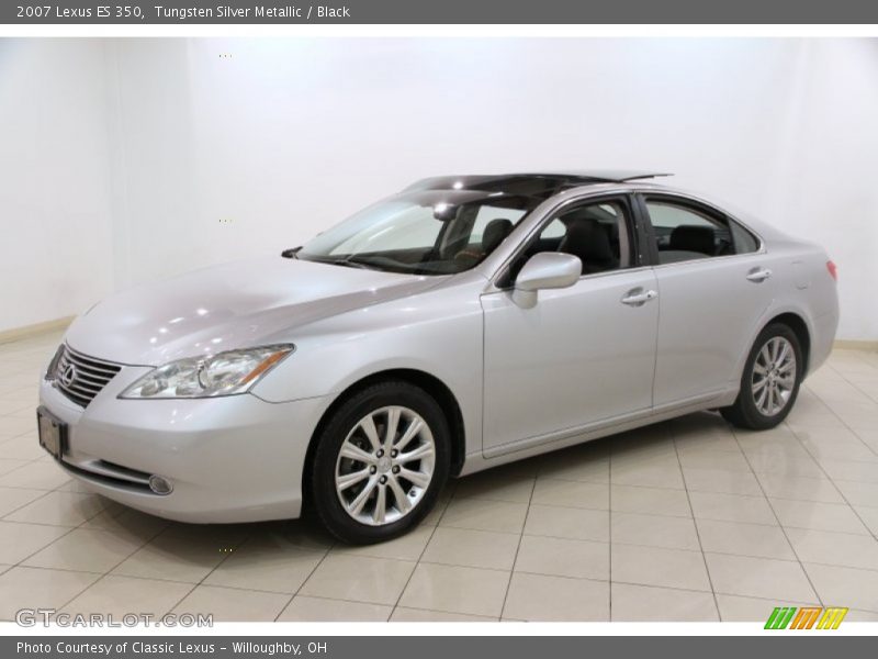 Tungsten Silver Metallic / Black 2007 Lexus ES 350