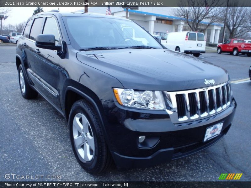 Brilliant Black Crystal Pearl / Black 2011 Jeep Grand Cherokee Laredo X Package 4x4