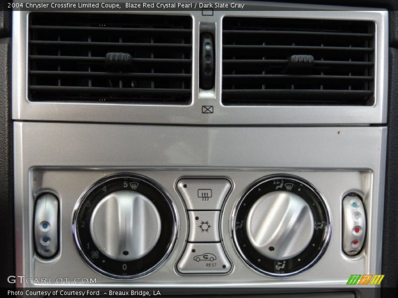 Controls of 2004 Crossfire Limited Coupe