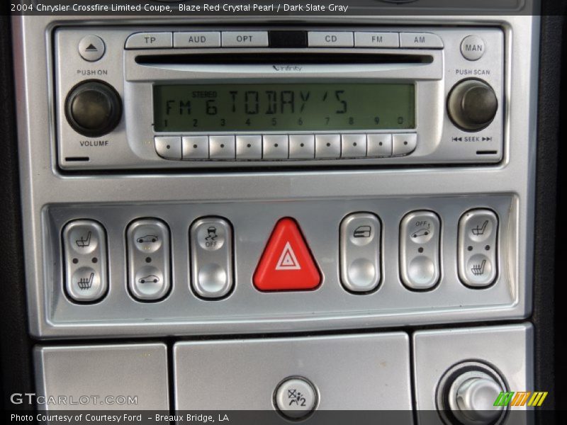 Controls of 2004 Crossfire Limited Coupe