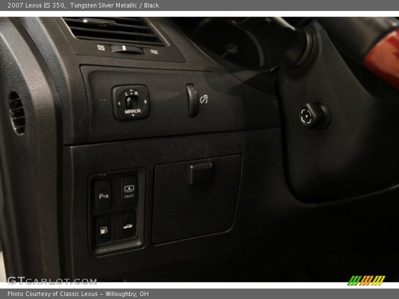 Tungsten Silver Metallic / Black 2007 Lexus ES 350