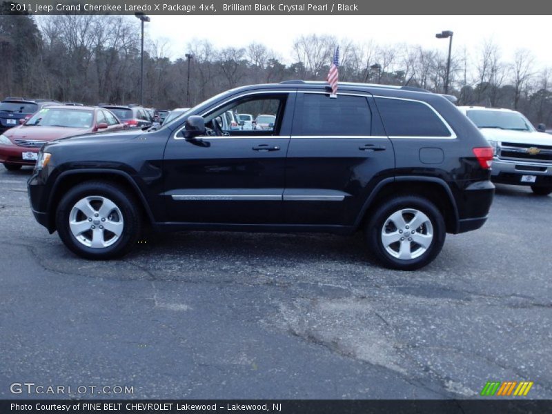 Brilliant Black Crystal Pearl / Black 2011 Jeep Grand Cherokee Laredo X Package 4x4