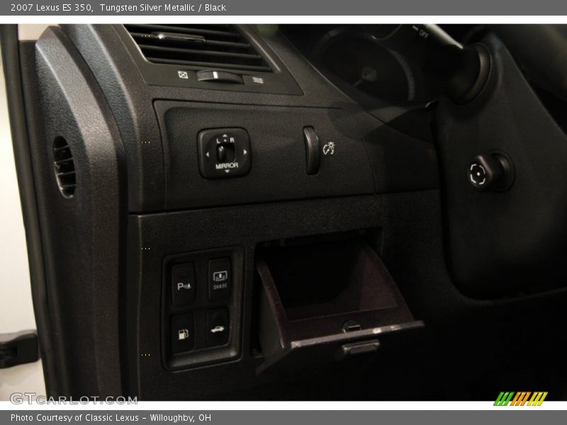 Tungsten Silver Metallic / Black 2007 Lexus ES 350