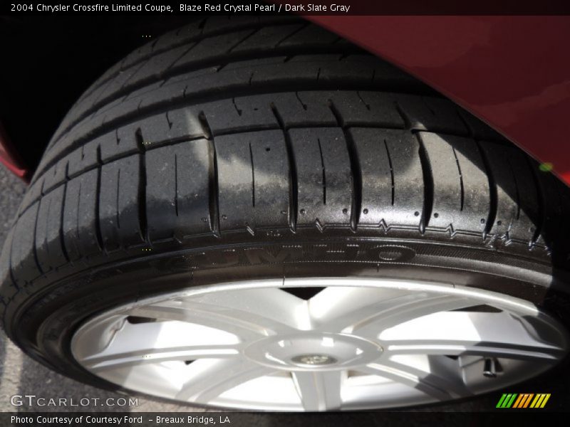 Blaze Red Crystal Pearl / Dark Slate Gray 2004 Chrysler Crossfire Limited Coupe