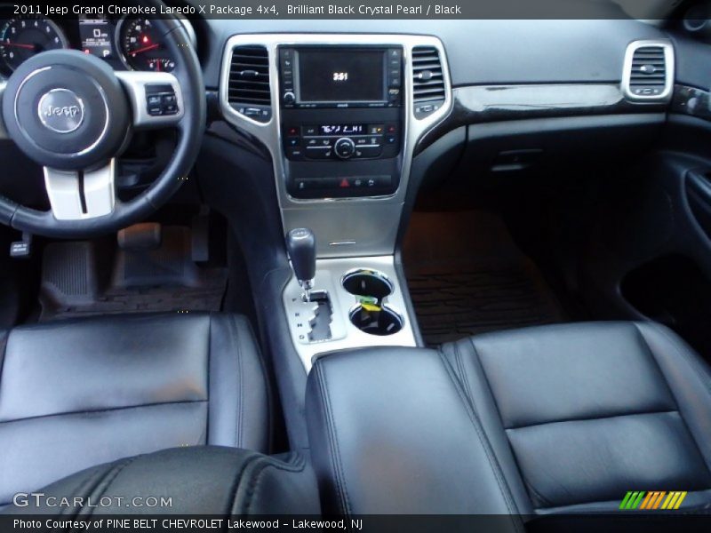 Brilliant Black Crystal Pearl / Black 2011 Jeep Grand Cherokee Laredo X Package 4x4