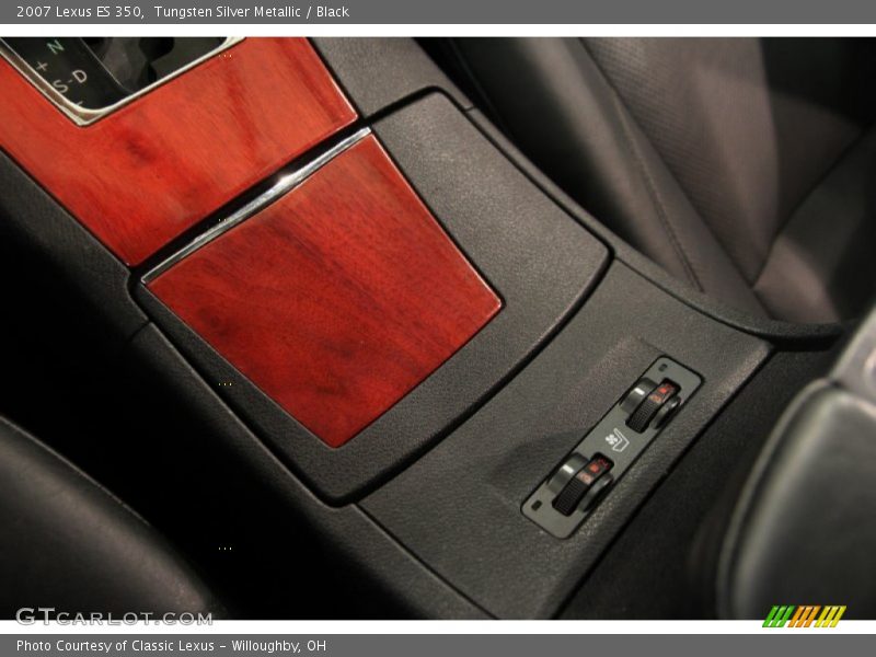 Tungsten Silver Metallic / Black 2007 Lexus ES 350