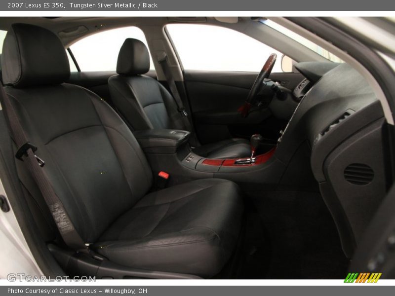 Tungsten Silver Metallic / Black 2007 Lexus ES 350