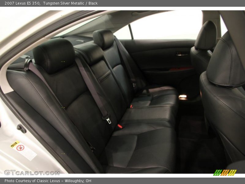 Tungsten Silver Metallic / Black 2007 Lexus ES 350