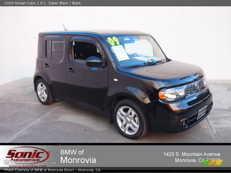 Super Black / Black 2009 Nissan Cube 1.8 S