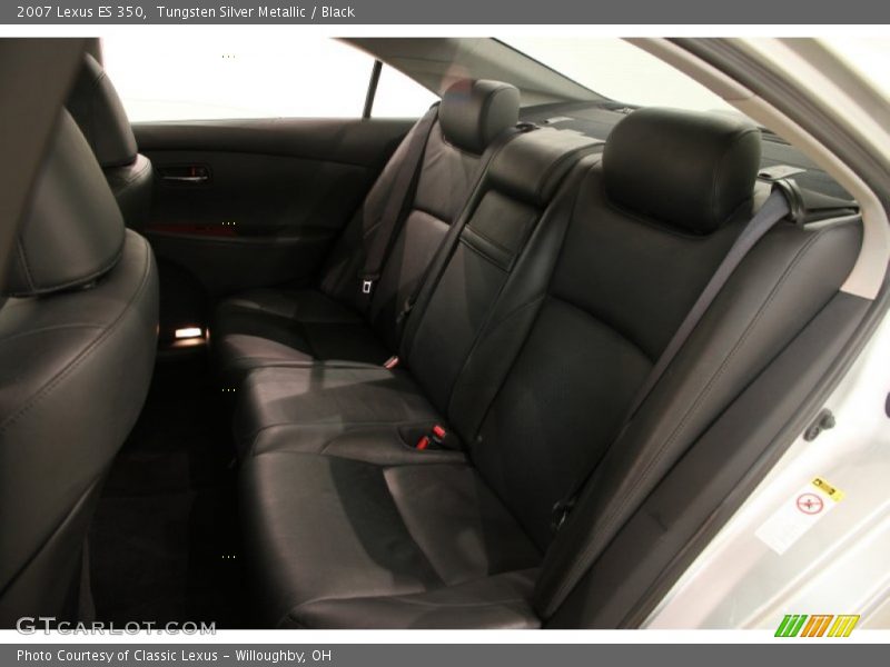 Tungsten Silver Metallic / Black 2007 Lexus ES 350
