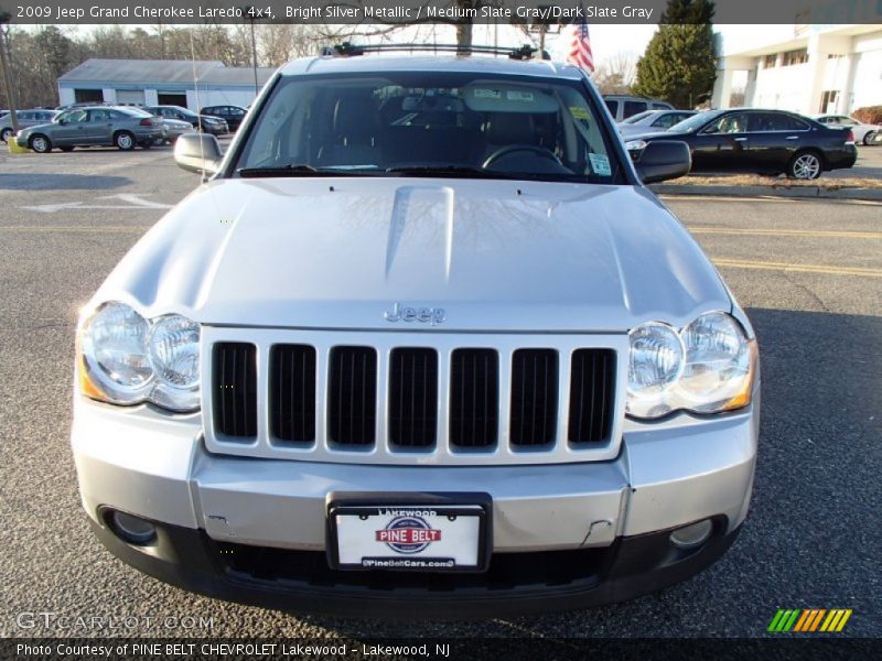 Bright Silver Metallic / Medium Slate Gray/Dark Slate Gray 2009 Jeep Grand Cherokee Laredo 4x4