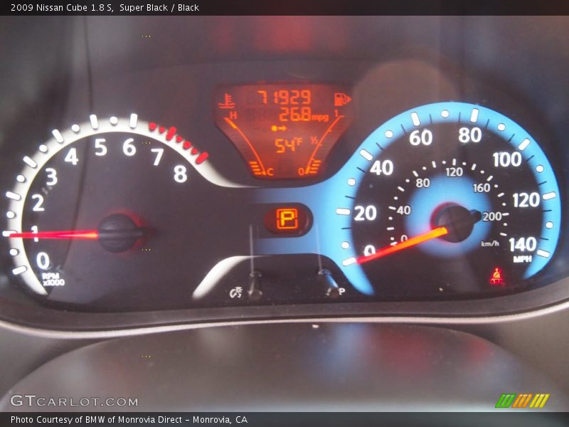 Super Black / Black 2009 Nissan Cube 1.8 S