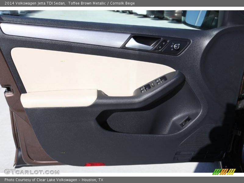 Toffee Brown Metallic / Cornsilk Beige 2014 Volkswagen Jetta TDI Sedan