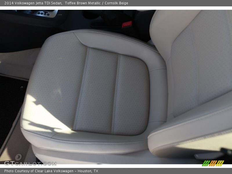 Toffee Brown Metallic / Cornsilk Beige 2014 Volkswagen Jetta TDI Sedan