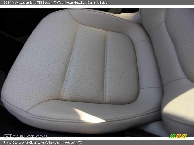 Toffee Brown Metallic / Cornsilk Beige 2014 Volkswagen Jetta TDI Sedan