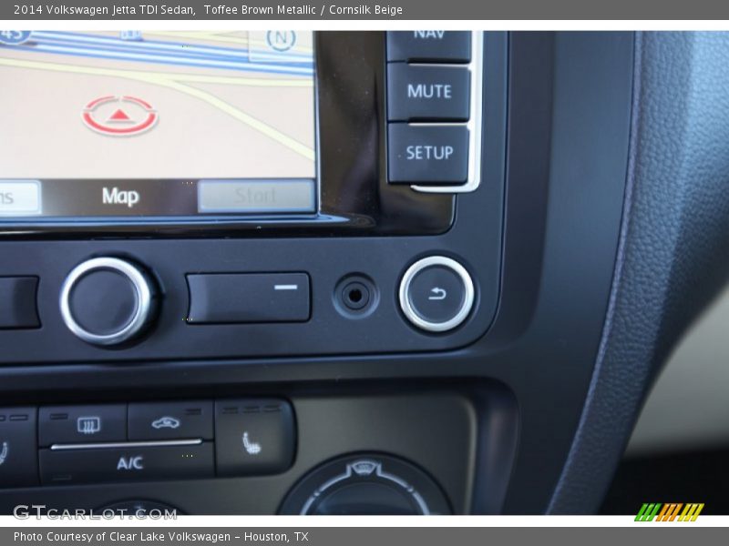 Toffee Brown Metallic / Cornsilk Beige 2014 Volkswagen Jetta TDI Sedan