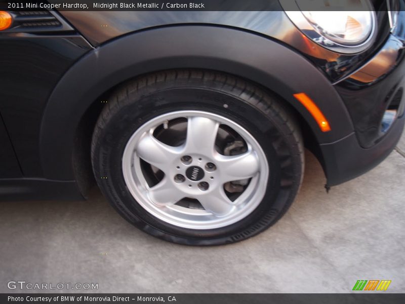 Midnight Black Metallic / Carbon Black 2011 Mini Cooper Hardtop