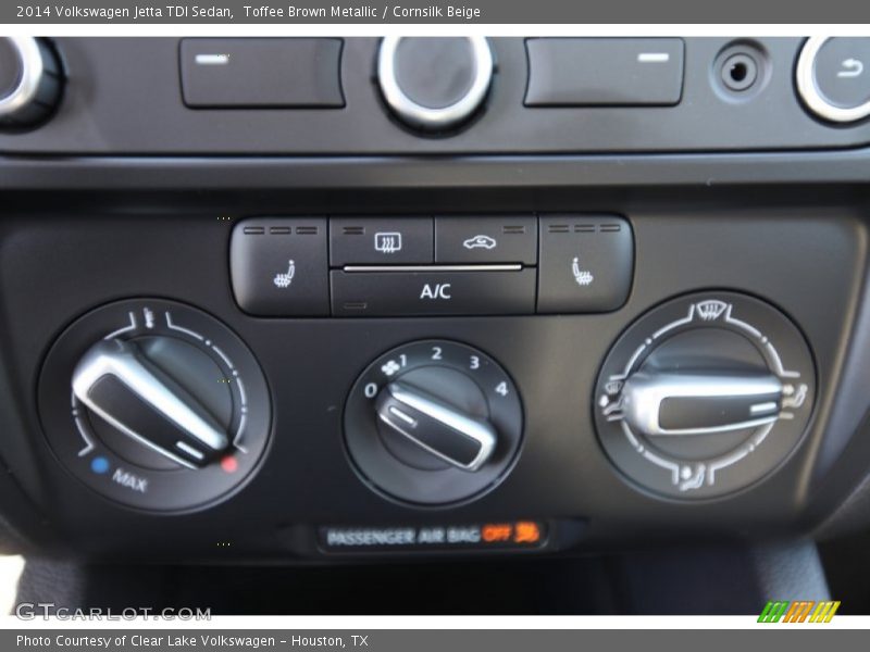 Toffee Brown Metallic / Cornsilk Beige 2014 Volkswagen Jetta TDI Sedan